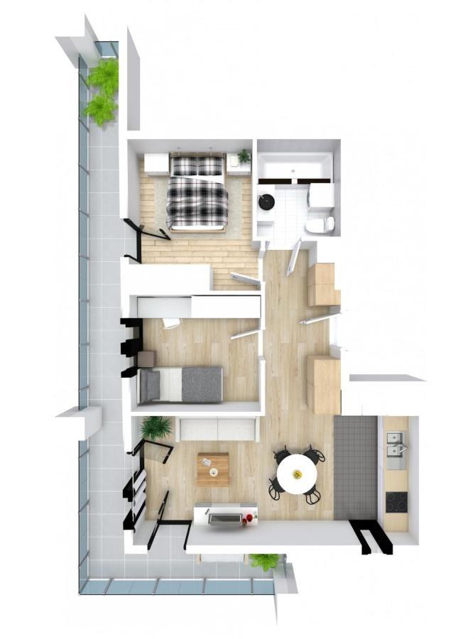 Apartament Eveline Rzeszów Exterior foto
